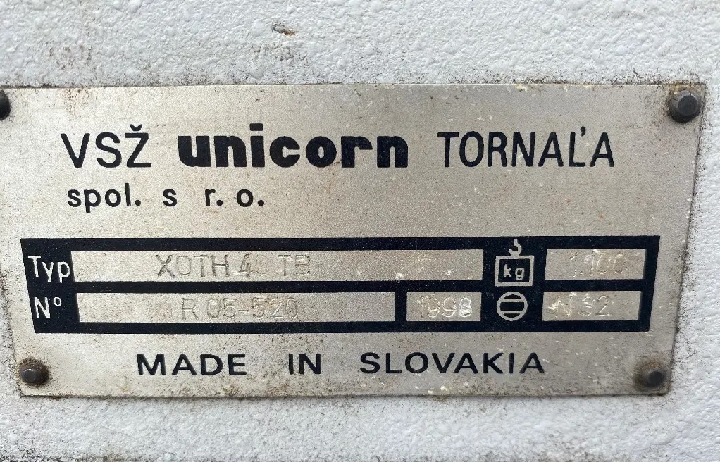 Giętarka do rur XOTH 40TB UNICORN Tornala Słowacja - 6
