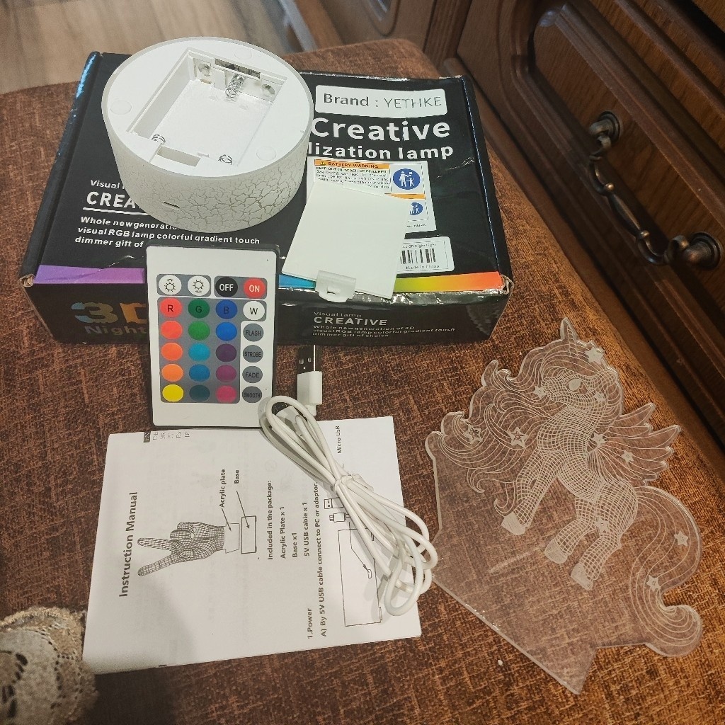 Lampka nocna z Jednorożcem - 6