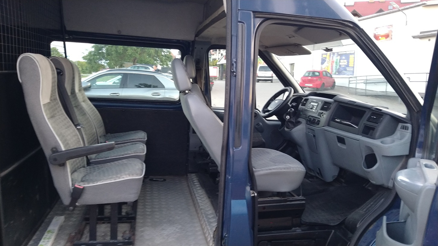 ford transit 2.2 diesel długi wysoki 5 osobowy - 6
