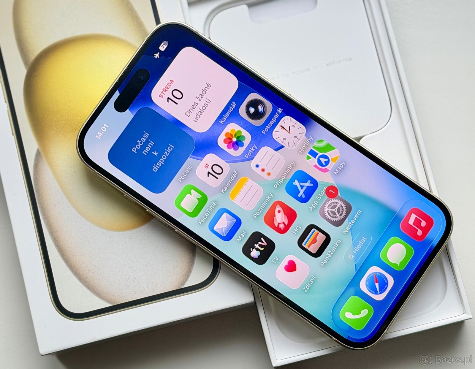 iPhone 15 Yellow BATERIA 100% TOP - 6