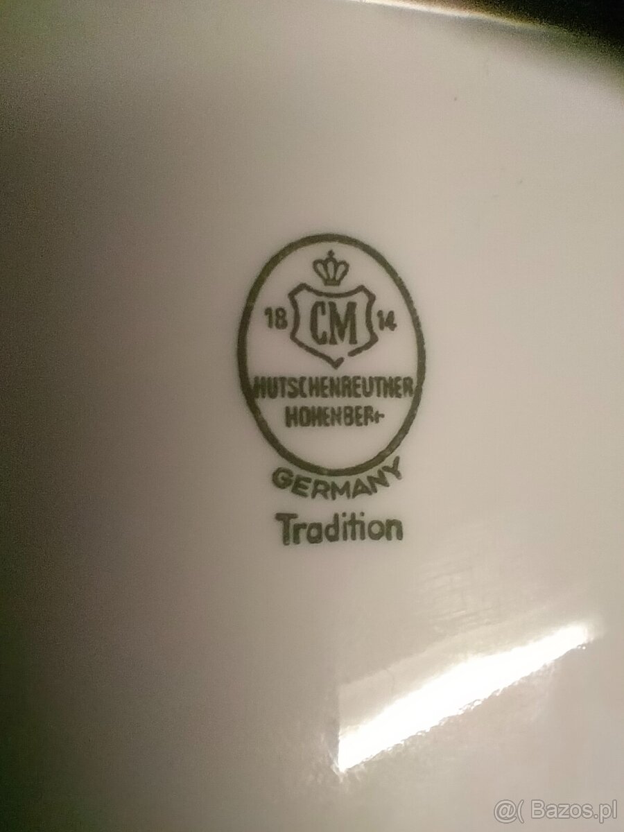 Stara porcelana Patera do ciasta Hutschenreuther - 6