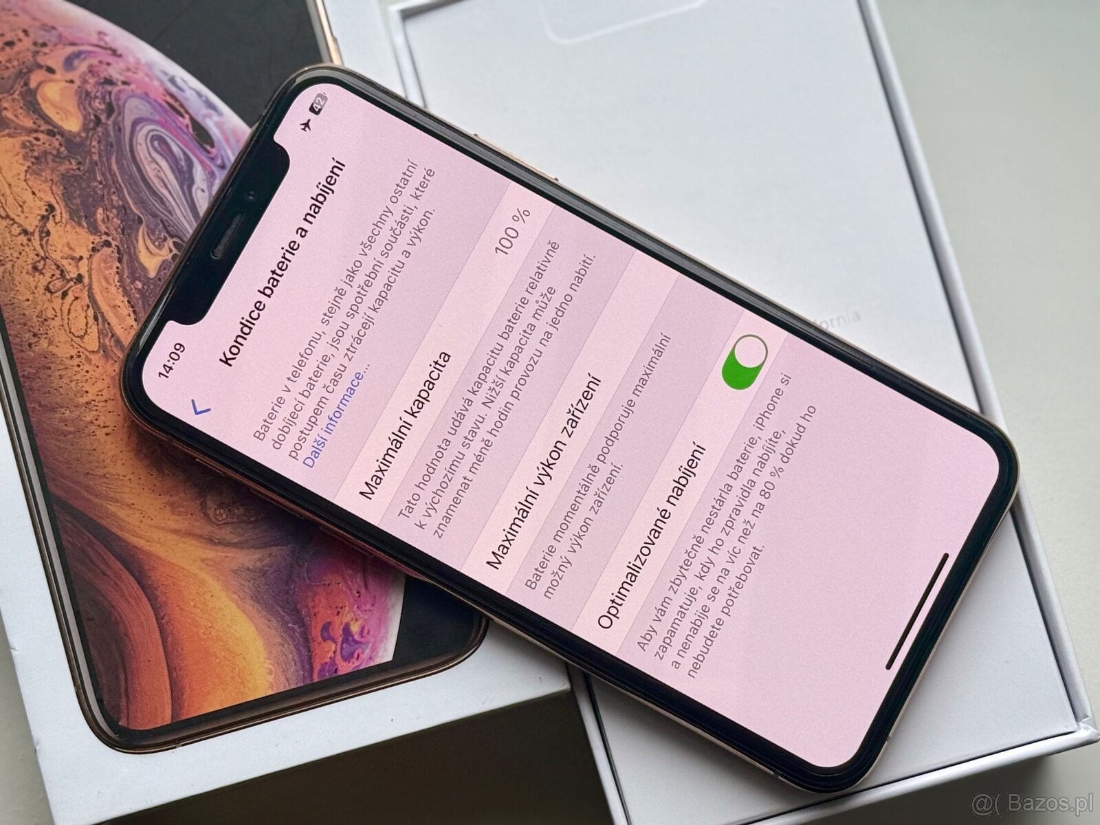 iPhone Xs Gold BATERIA 100% TOP - 6