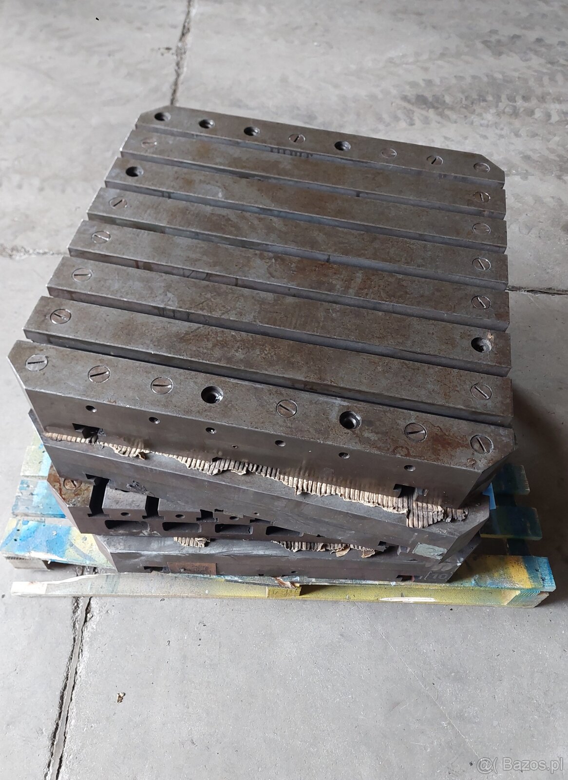 Kątowniki żeliwne, płyty mocujące, kostki - 6