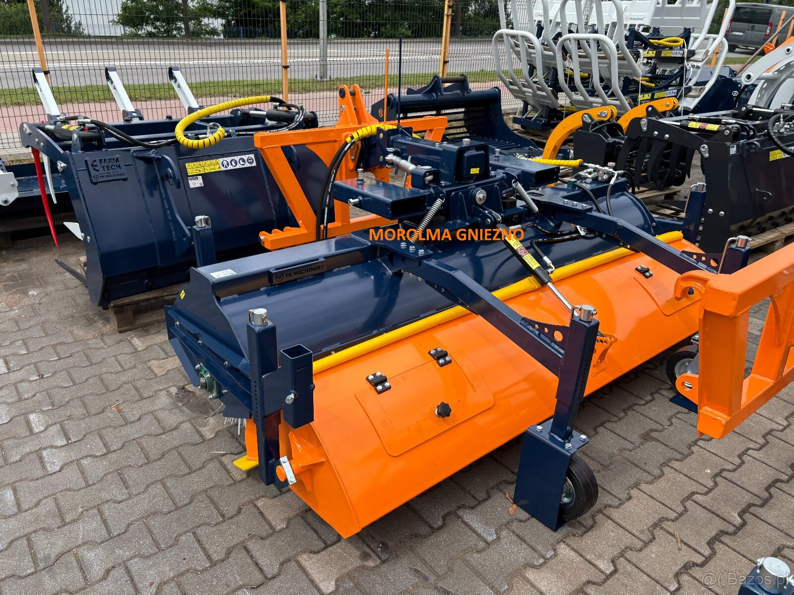 FK MACHINERY ZAMIATARKA KOMUNALNA – MOCNA SZCZOTKA PRZEMYSŁO - 6