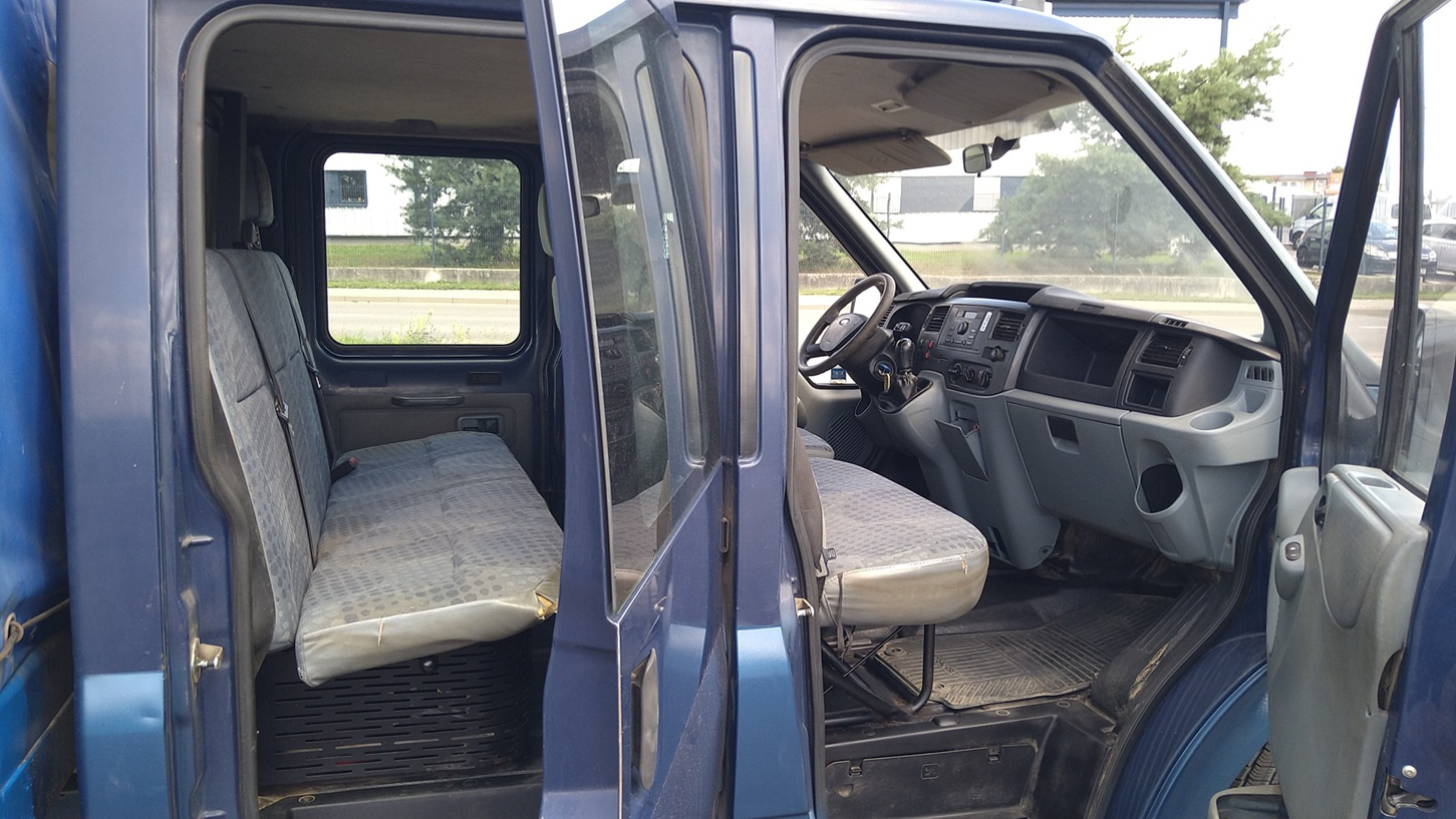 ford transit 2008r skrzynia plandeka - 6