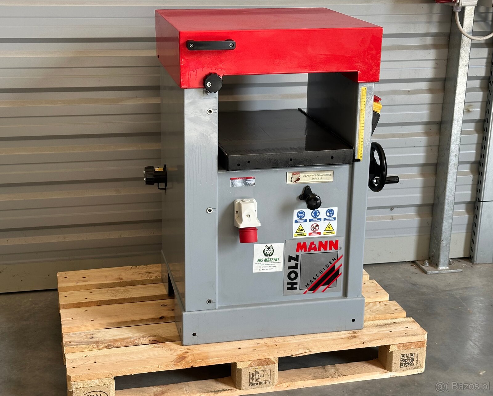 Grubościówka HOLZMANN DHM 410 | 3 noże | 400V | STRUGARKA GR - 6