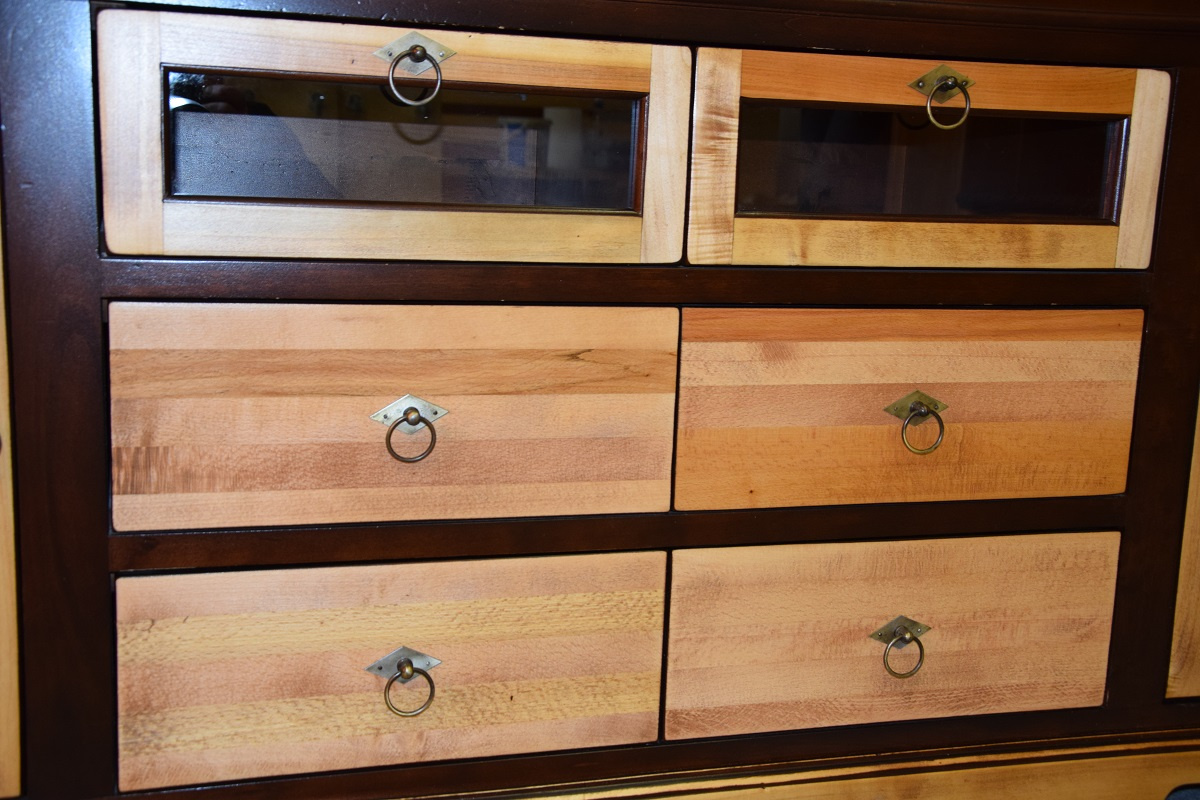 komoda z drewna tekowego - jak nowa - 6