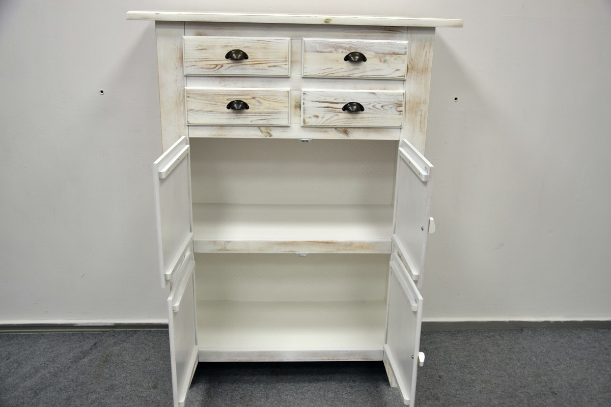 komoda z drewna sosnowego - jak nowa - 6