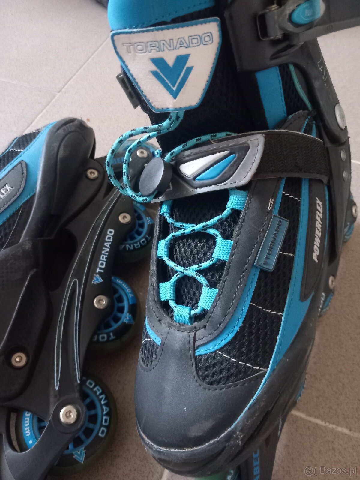 Łyżworolki Powerflex Tornado 38-41 - 6