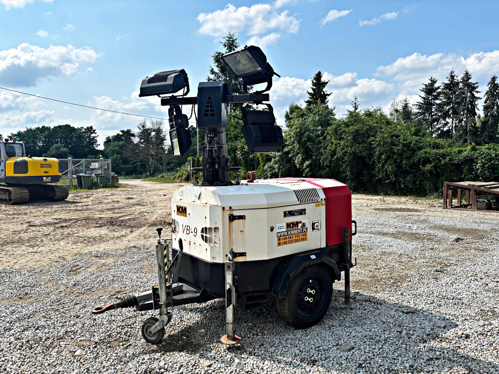 TOWER LIGHT VB-9 MOBILNY MASZT OŚWIETLENIOWY 2012R | Tower L - 6