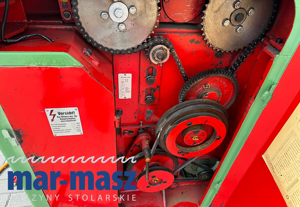 Strugarka czterostronna wyrówniarka grubościówka KUPFERMUHLE - 6