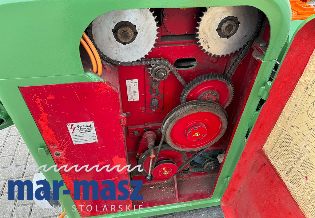Strugarka czterostronna wyrówniarka grubościówka KUPFERMUHLE - 6