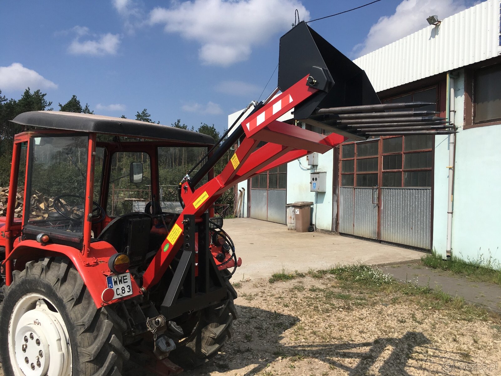Ładowacz do ciągnika hydrauliczny - 6