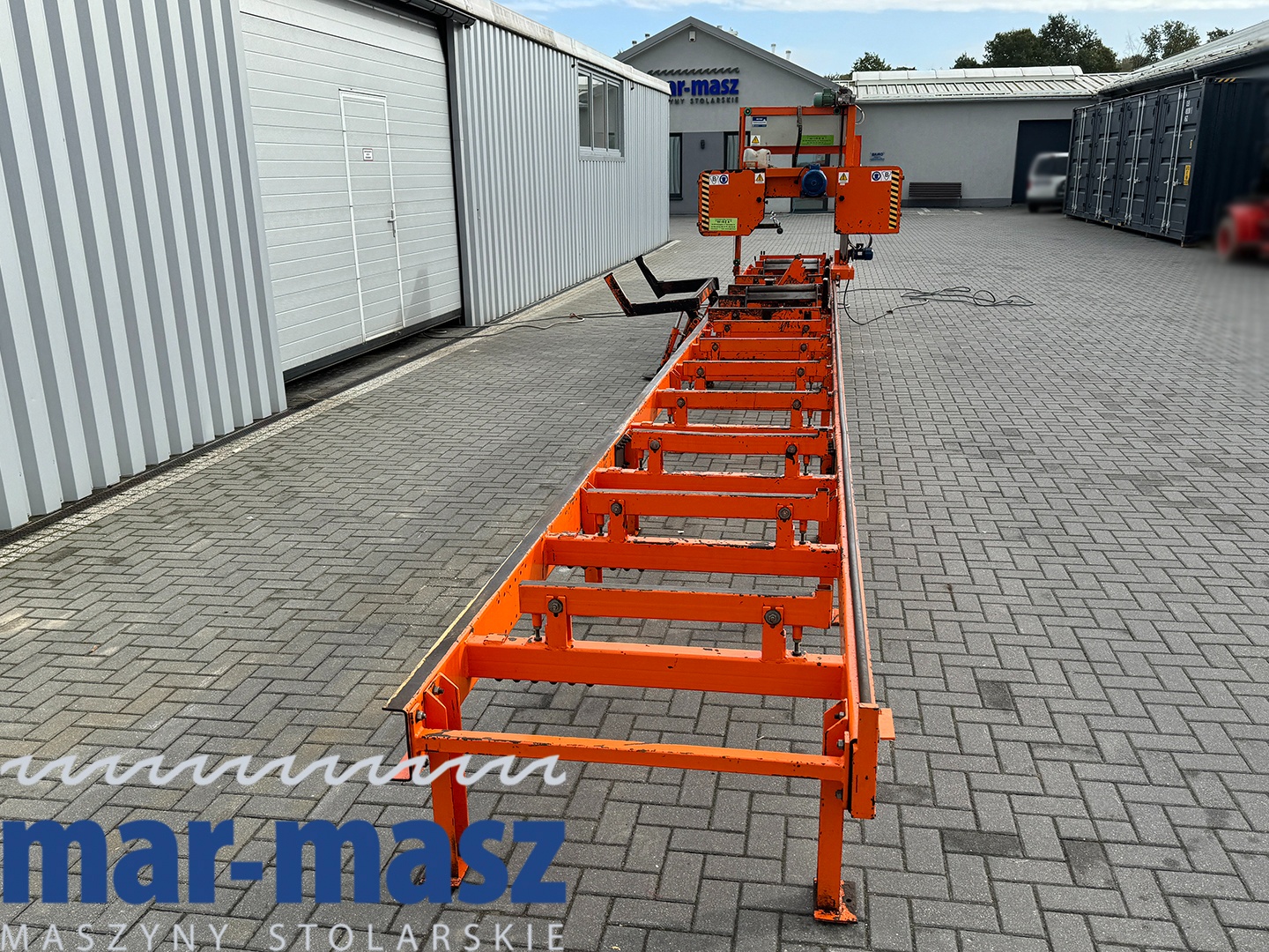 Trak pilarka taśmowa pozioma WIREX typ CZ-1 hydrauliczny - 6