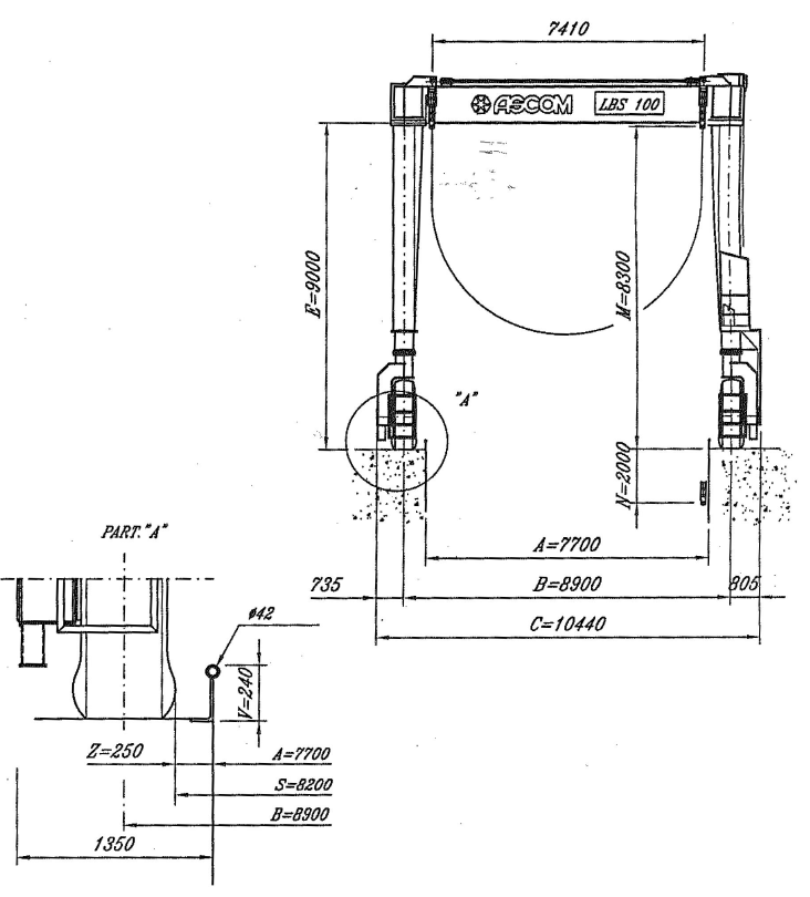 suwnica na kołach skrętnych 100 Ton - 6