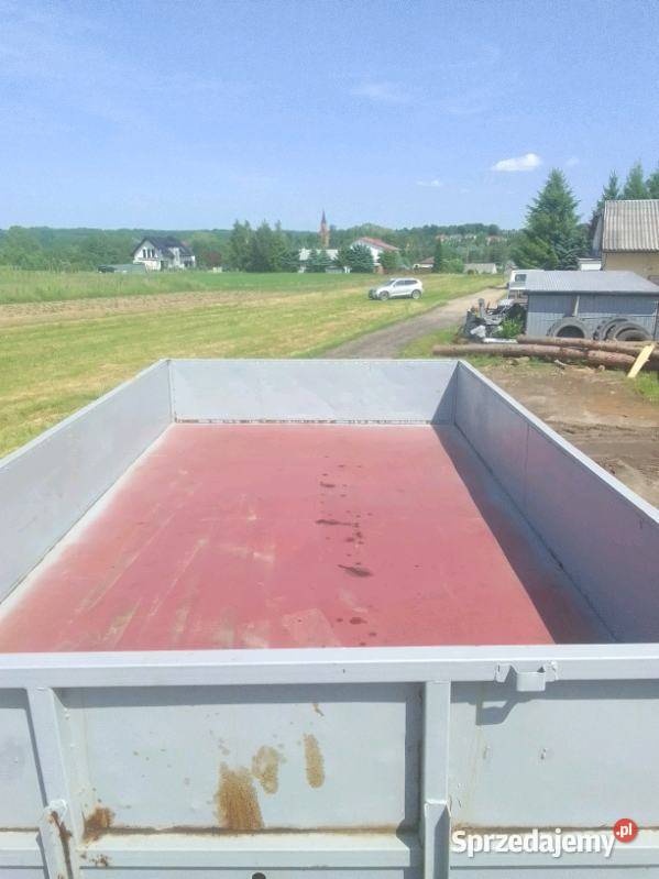 PRZYCZEPA WYWROTKA D-47 po remoncie nowe blachy - 6