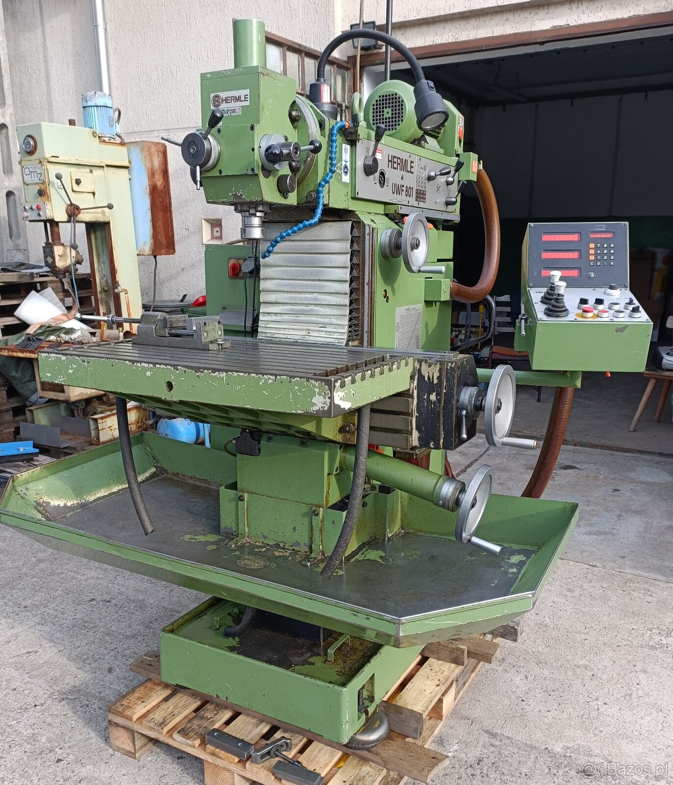 Frezarka narzędziowa / uniwersalna HERMLE UWF-801 Heidenhain - 6
