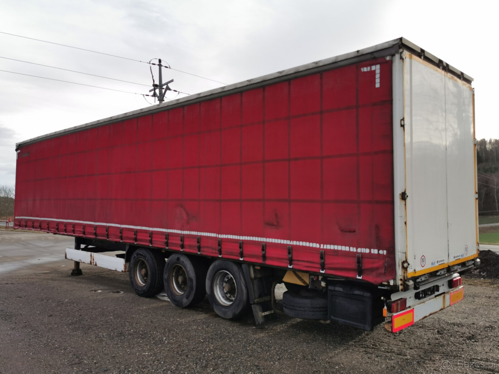 Sprzedam naczepę platformową KRONE SD - 6