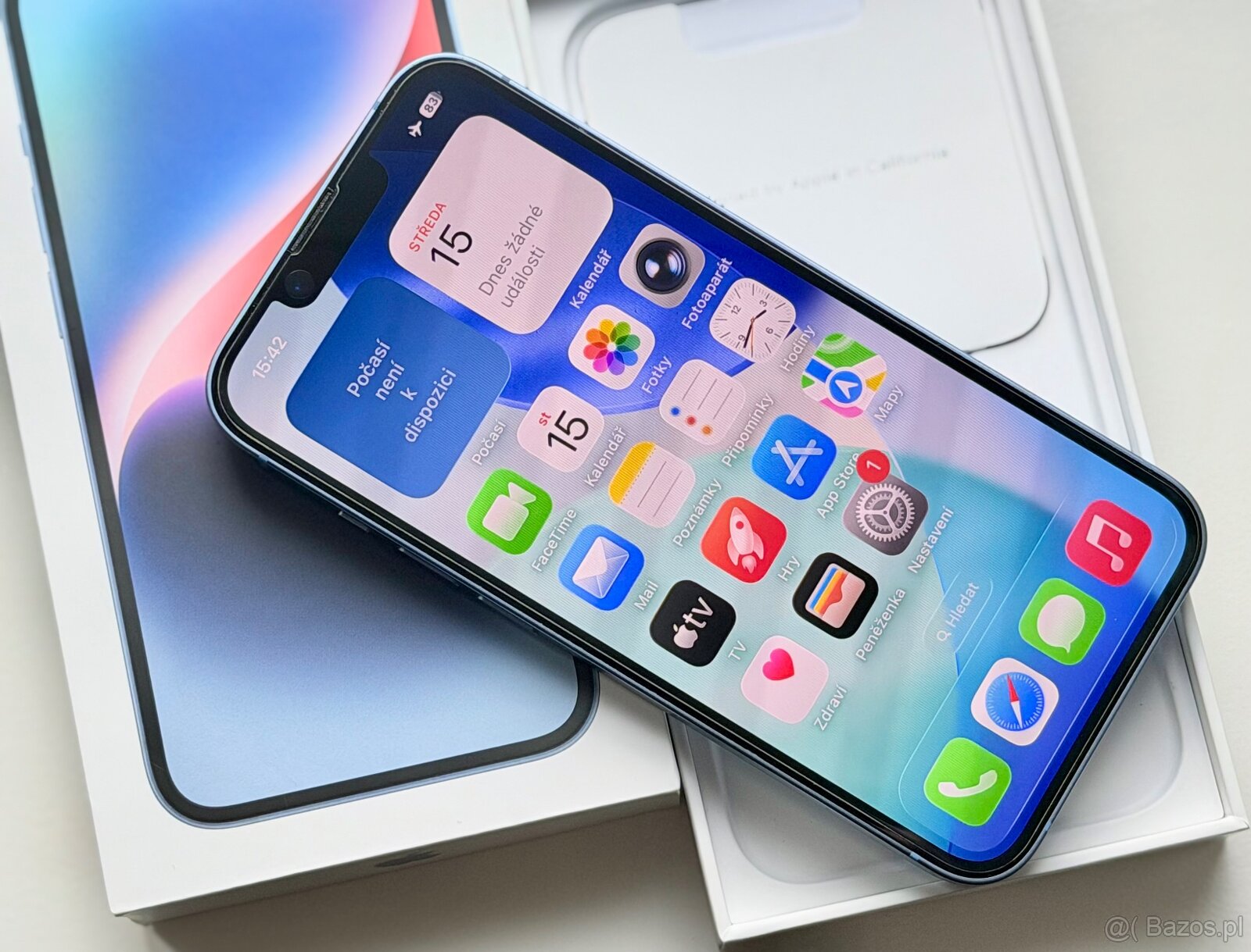 iPhone 14 Blue BATERIA 100% TOP - 6