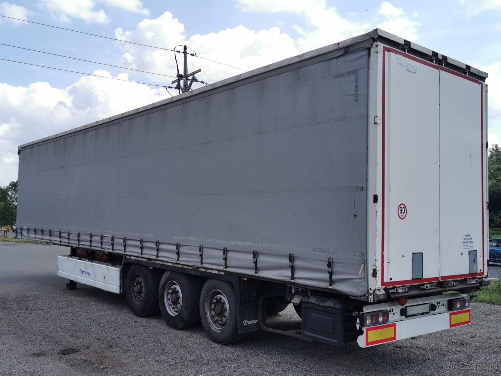 Sprzedam naczepę platformową KRONE - 6