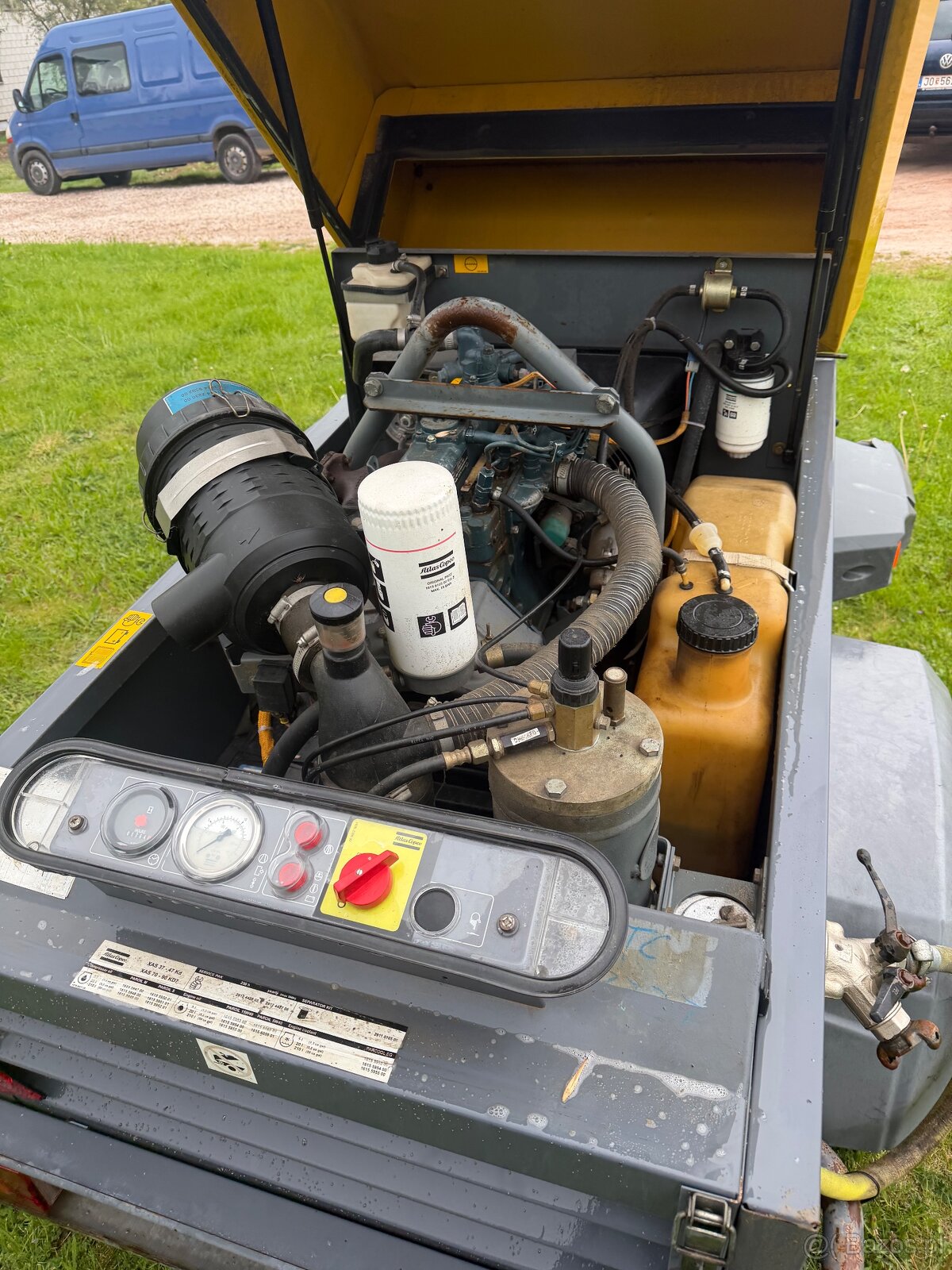 kompresor śrubowy Atlas Copco XAS 47 - 6