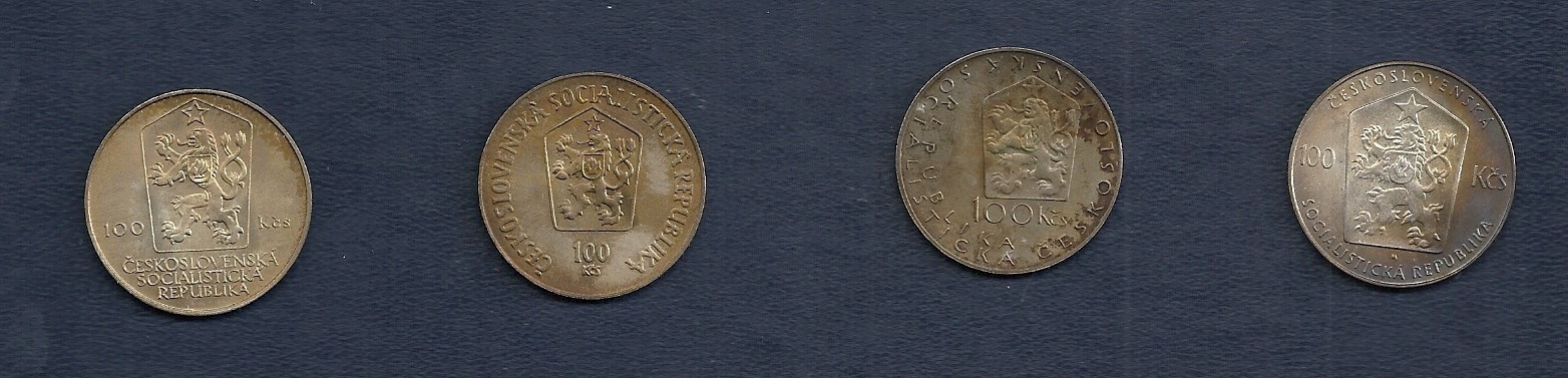 Srebrne monety pamiątkowe Czechosłowackiej Republiki - 6