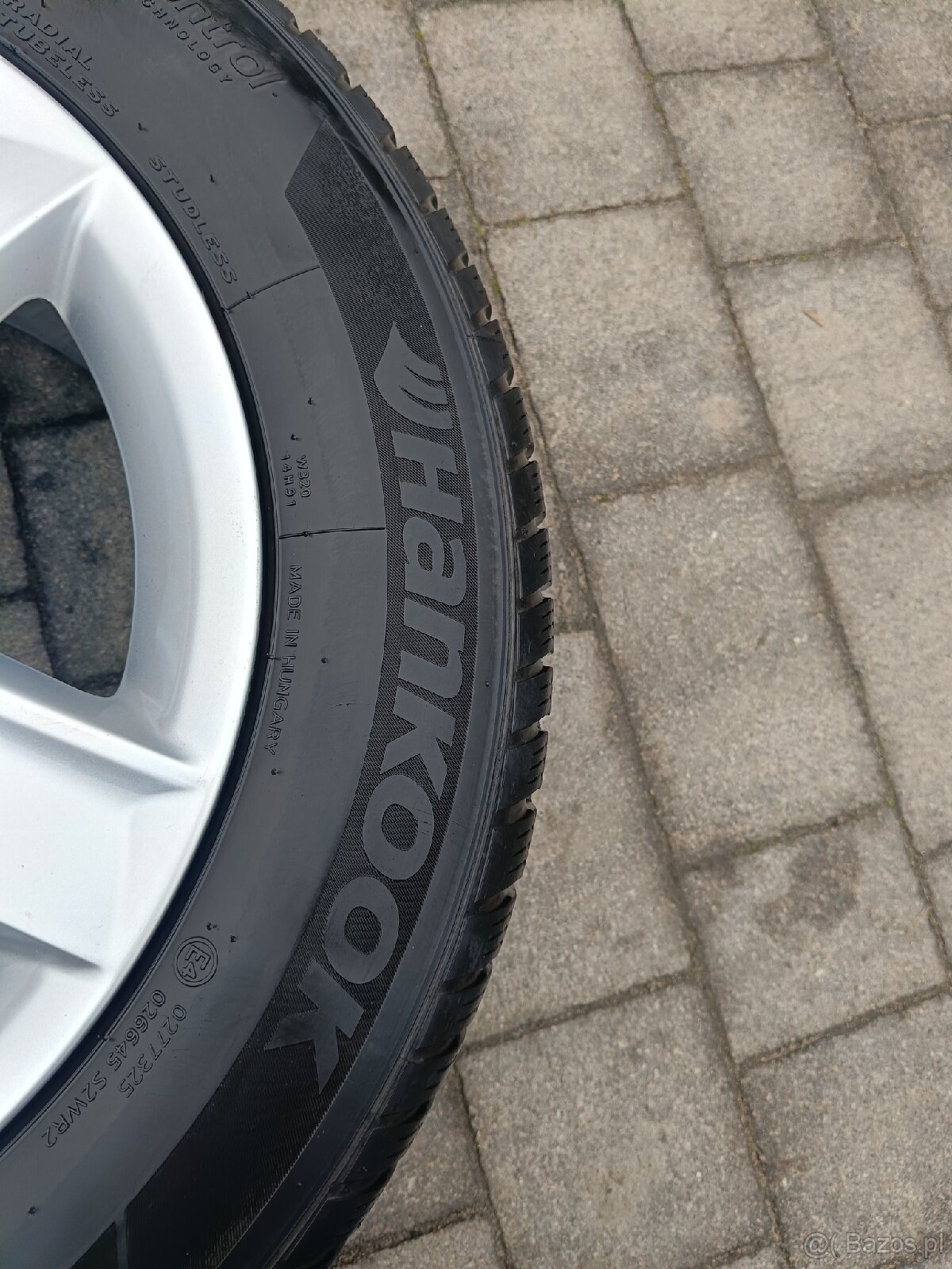 Alufelgi audi 16 cali z oponami zimowymi - 6