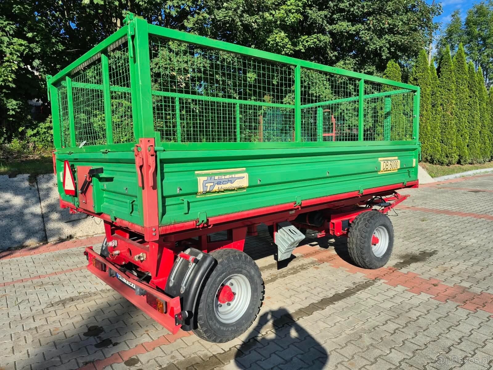 PRZYCZEPA CIĘŻAROWA ROLNICZA METALTECH - 6