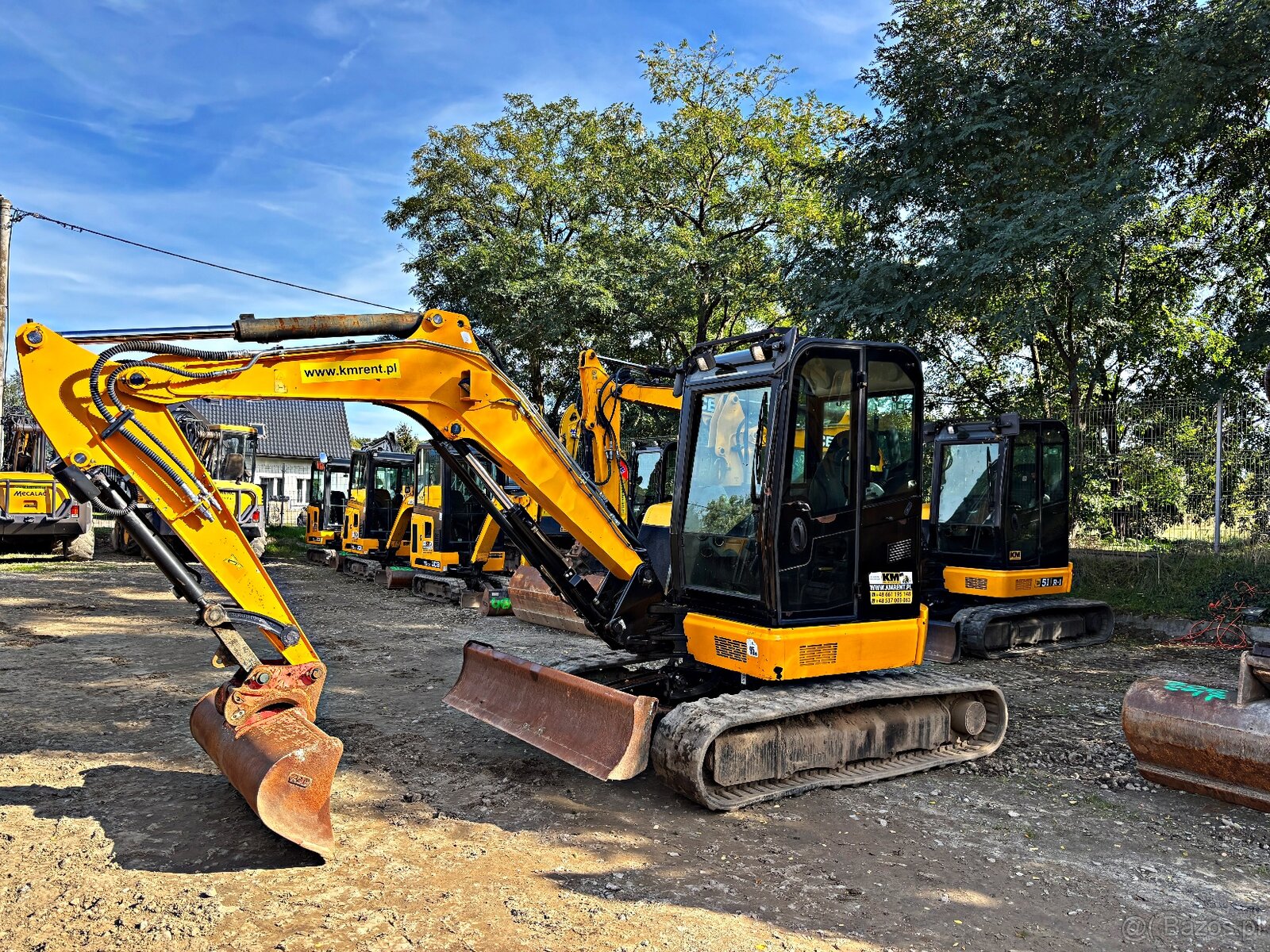 JCB 55Z-1 MINI-KOPARKA 2020R. | JCB 51 8050 8060 8055 CAT 30 - 6