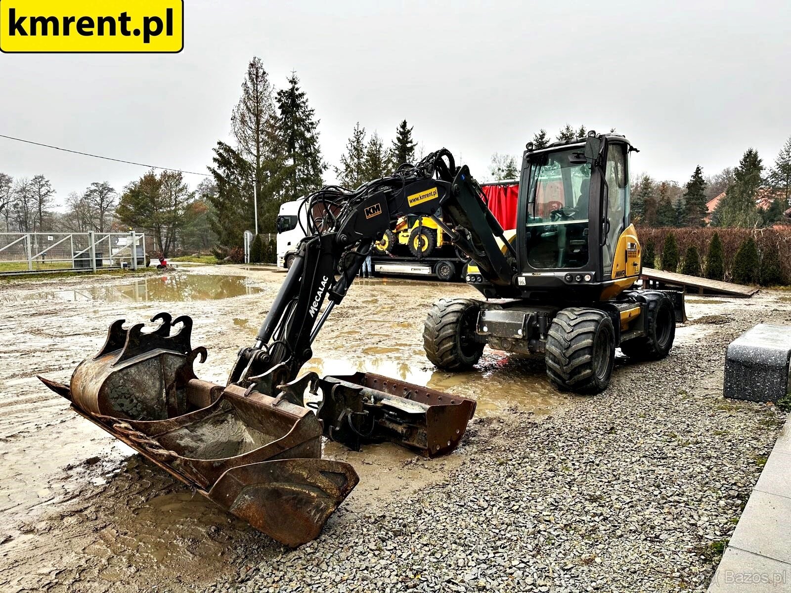 MECALAC 7 MWR KOPARKA KOŁOWA. 2021R. | Wacker Neuson EW65, - 6