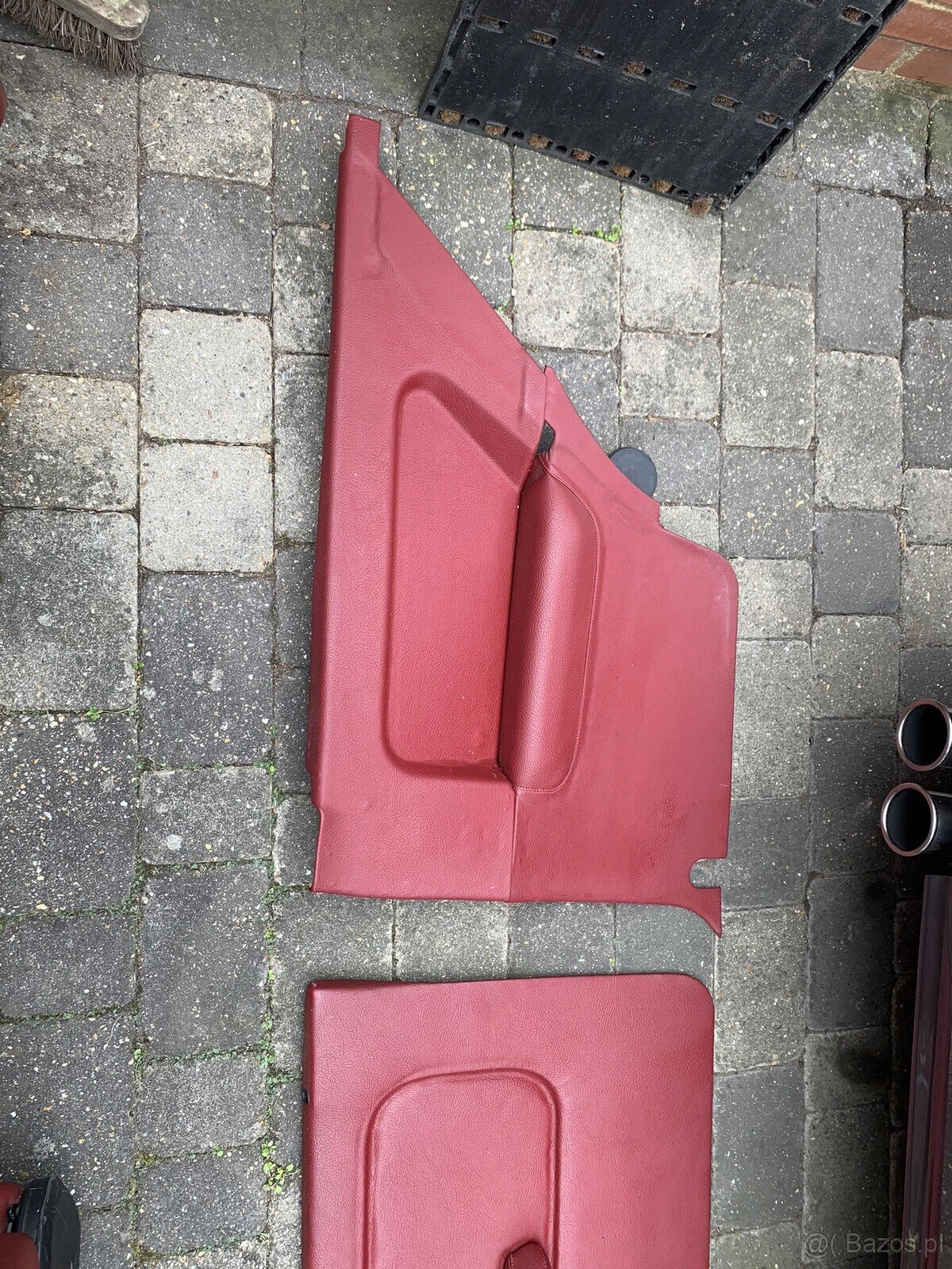 bmw e30 m3 czerwone skórzane wnętrze podgrzewane - 6