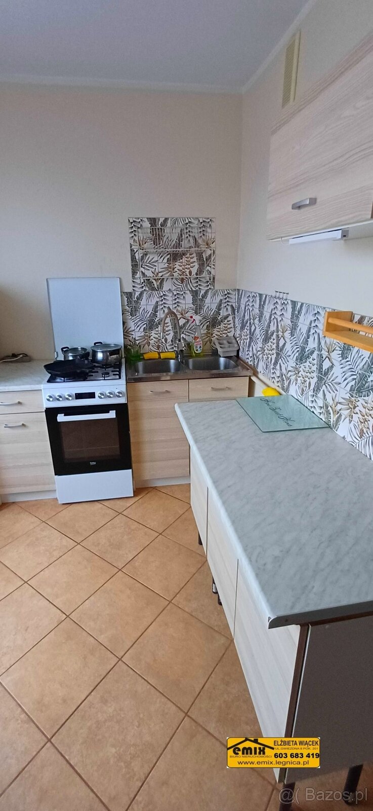 Kawalerka z balkonem, 8 piętro, piwnica, wyposażona, czysta - 6