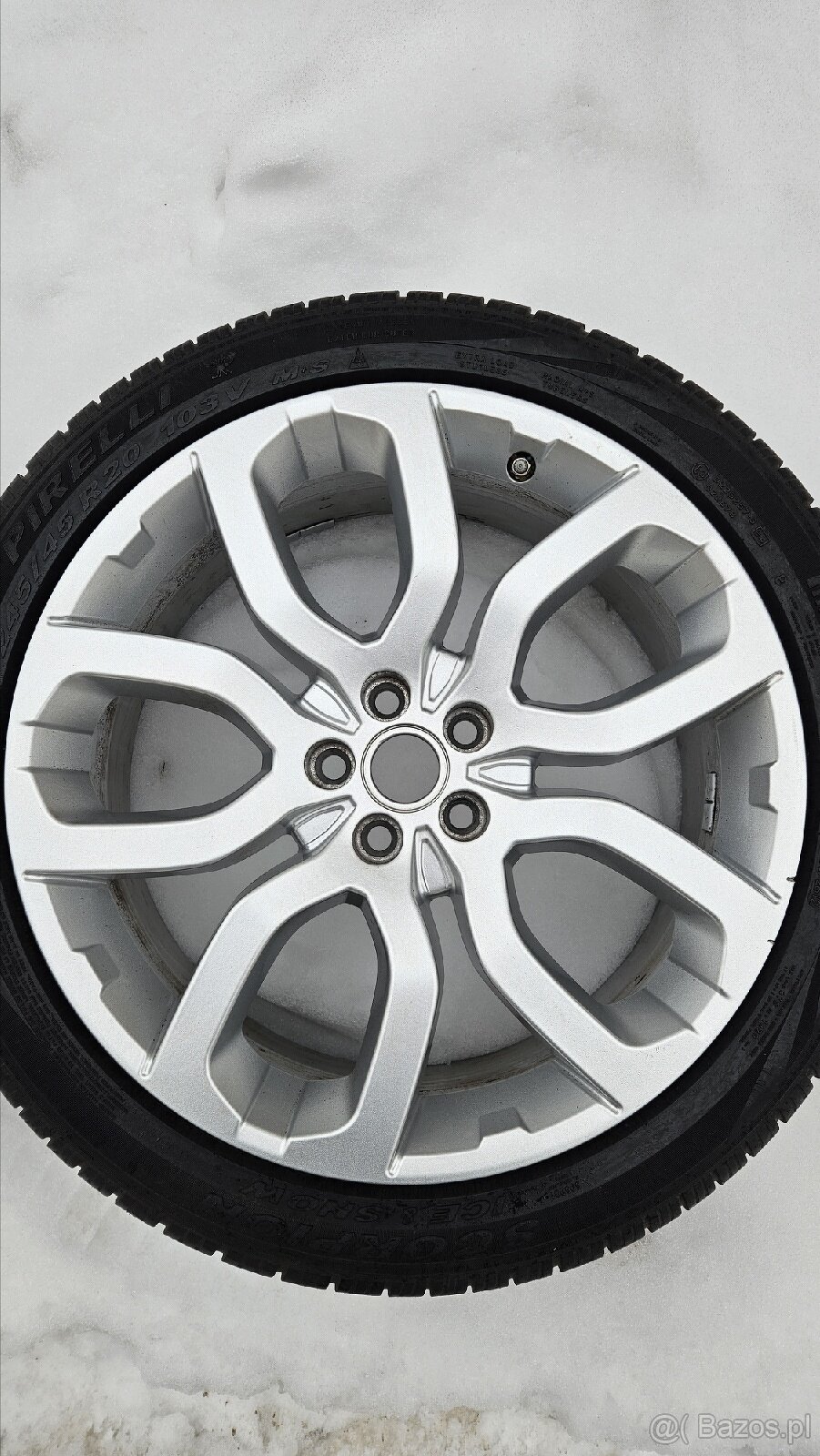 Oryginalne felgi aluminiowe Land Rover 20" 5x10 - 6