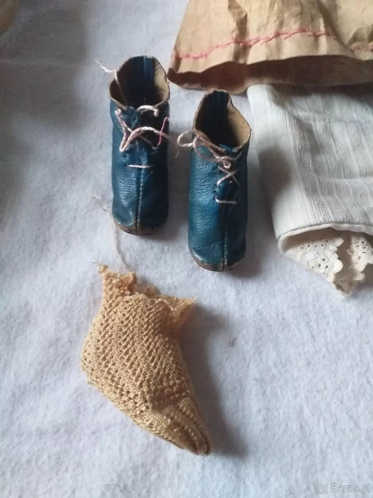 Antyczna lalka do renowacji. Znak firmowy do identyfikacji. - 6