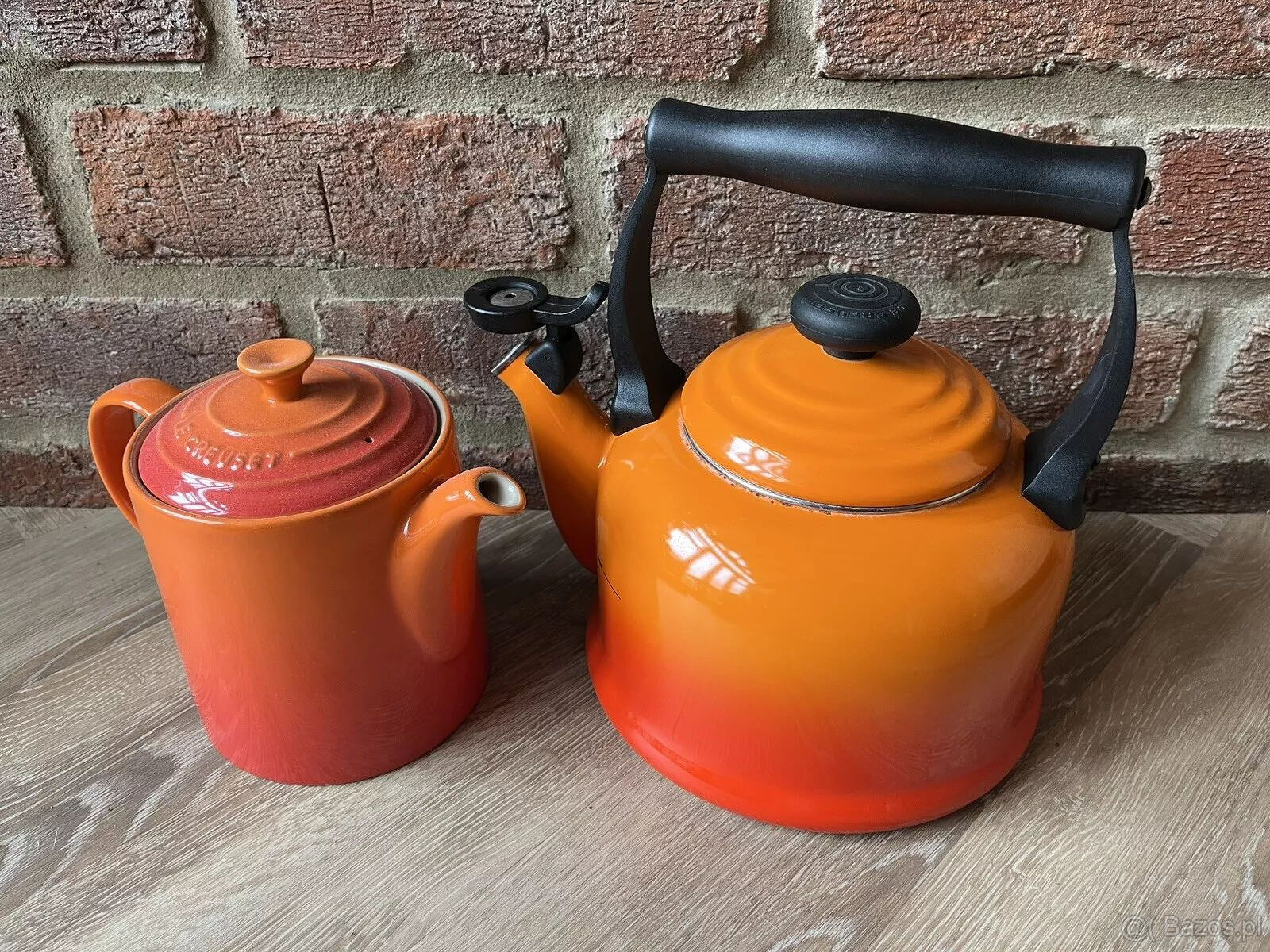 Zestaw garnków żeliwnych Le Creuset w kolorze pomarańczowym, - 6