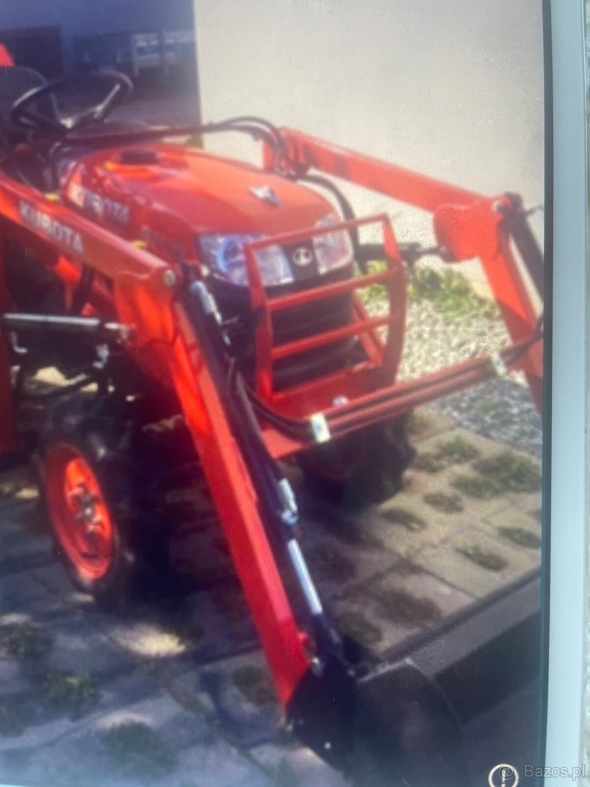 Japoński Traktorek 3 tłok.diesel nap.4x4 w cenie pług - 6