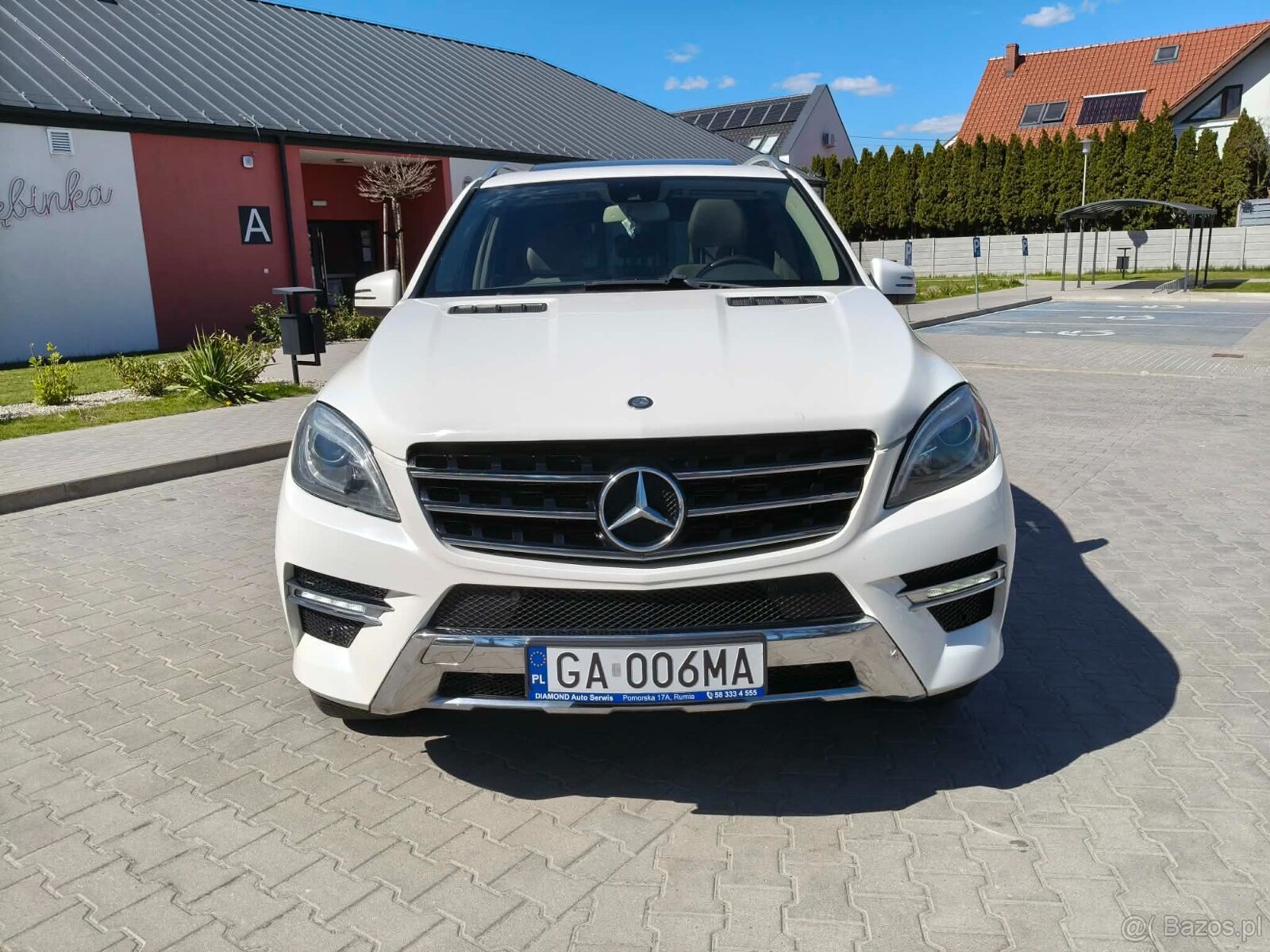 ML 350 BENZYNA / BIAŁA PERŁA / NOWY MODEL / JASNE WNĘTRZE / - 6