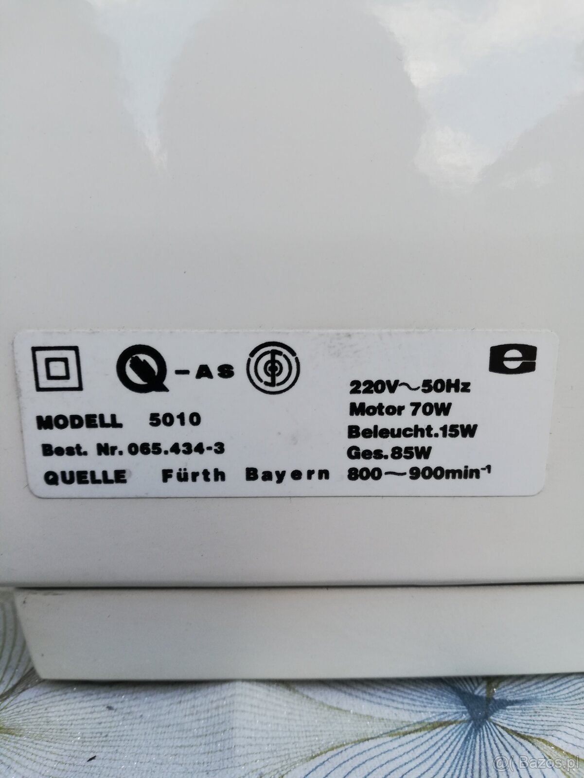 Sprzedam niemiecką nową elektryczną maszynę do szycia. - 6