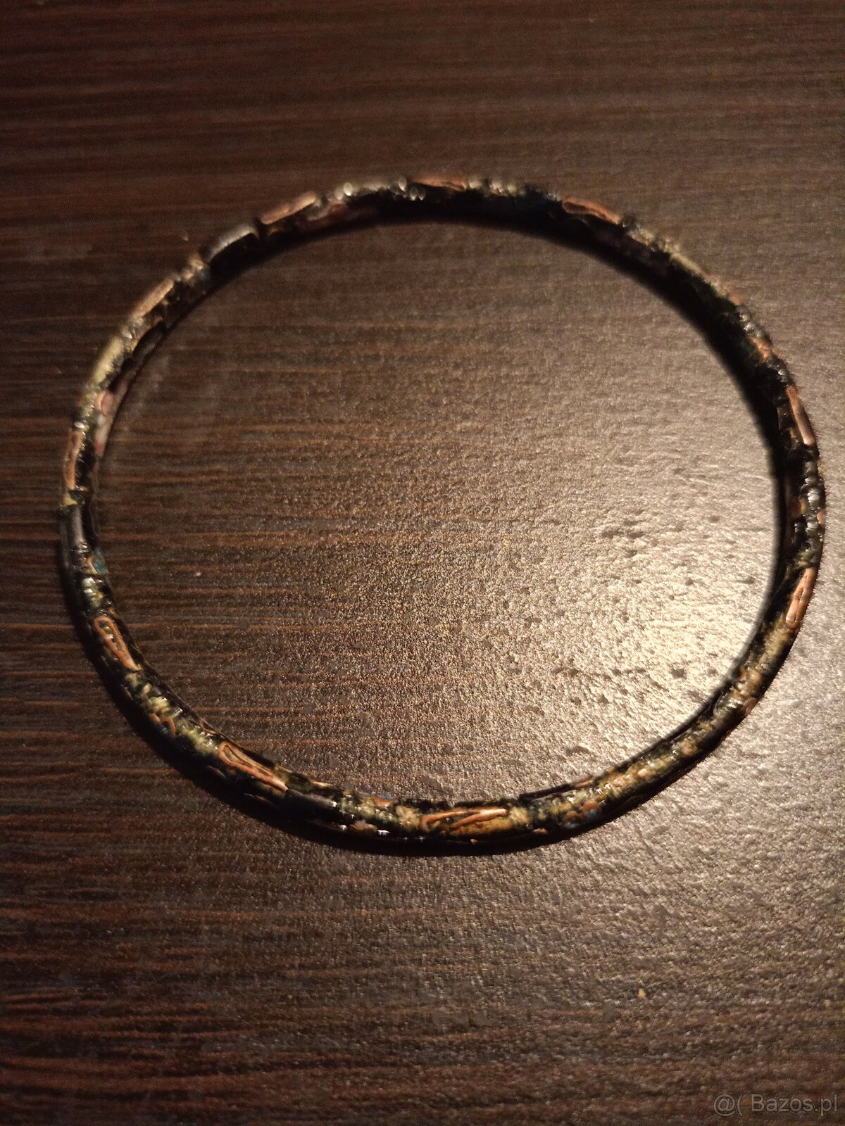 Bransoletki cloisonne chińskie motywy kwiatowe. 8 sztuk. - 6