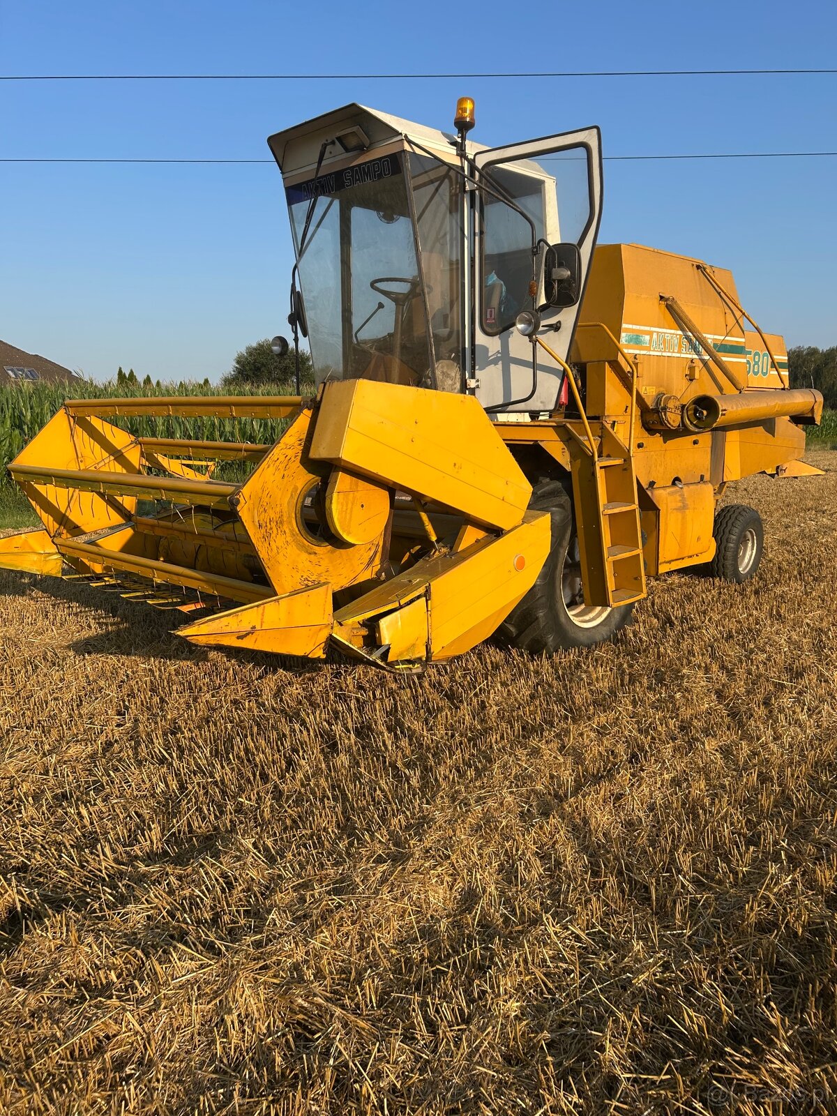 Kombajn zbożowy sampo 580 - 6