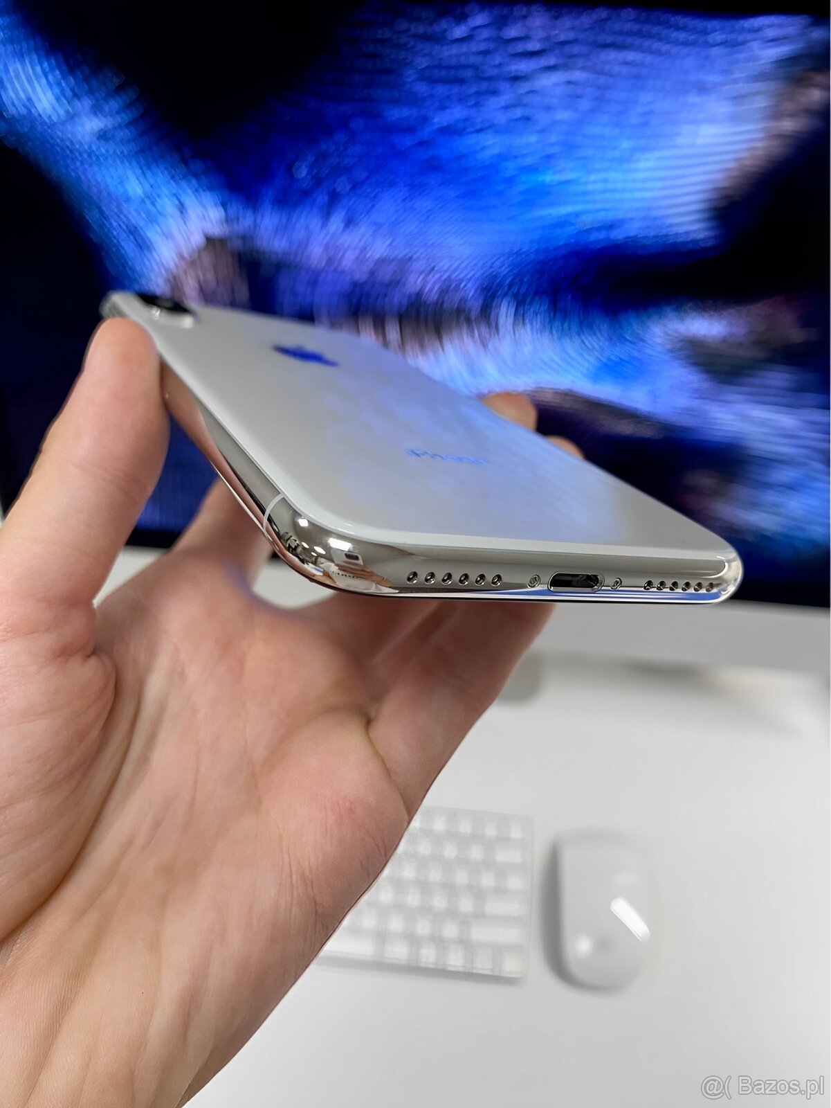 iPhone X Silver BATERIA 100% TOP - 6