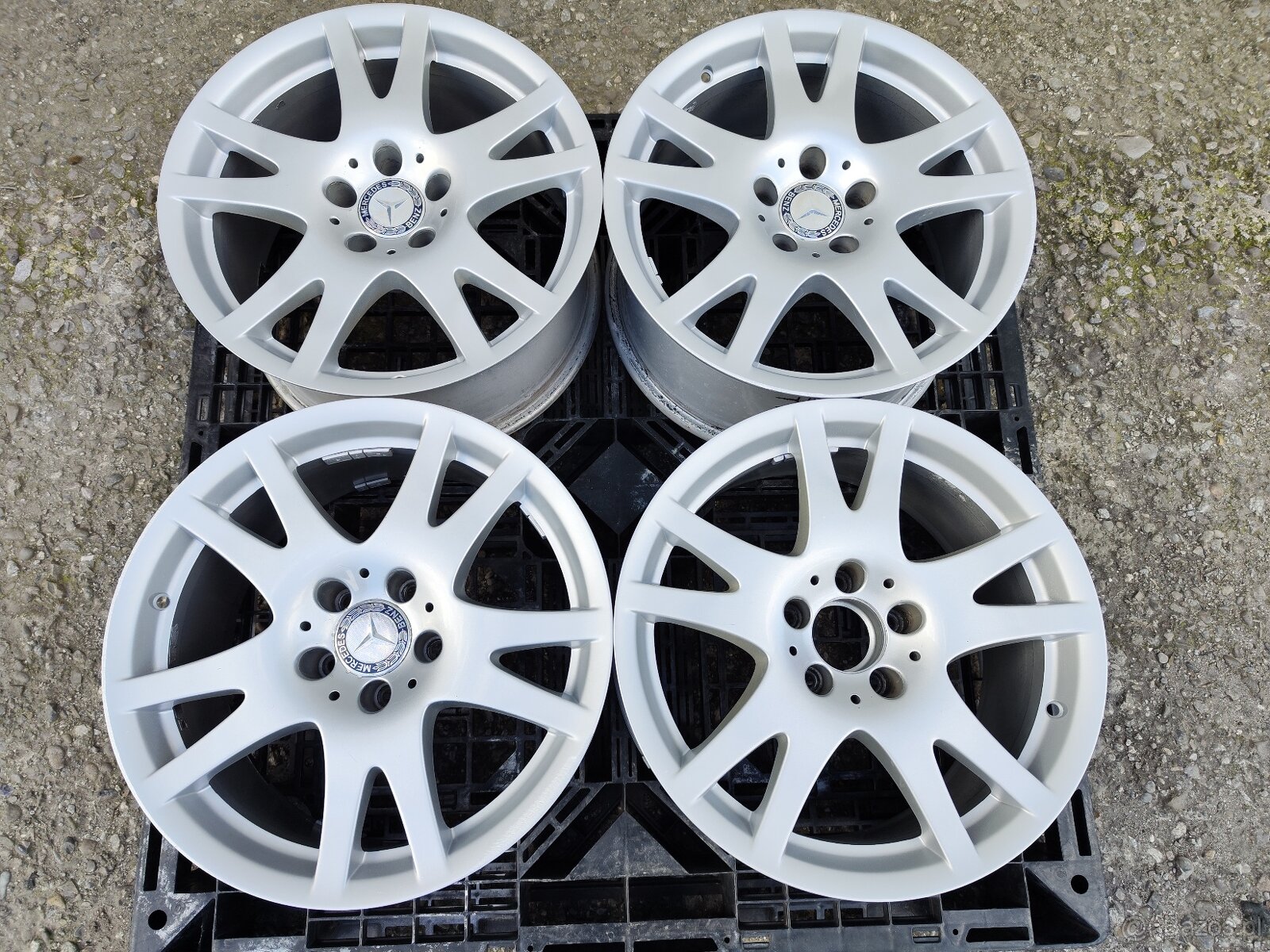 Felgi aluminiowe=5x112=R17=orig.MERCEDES =Dwuwymiarowy - 6