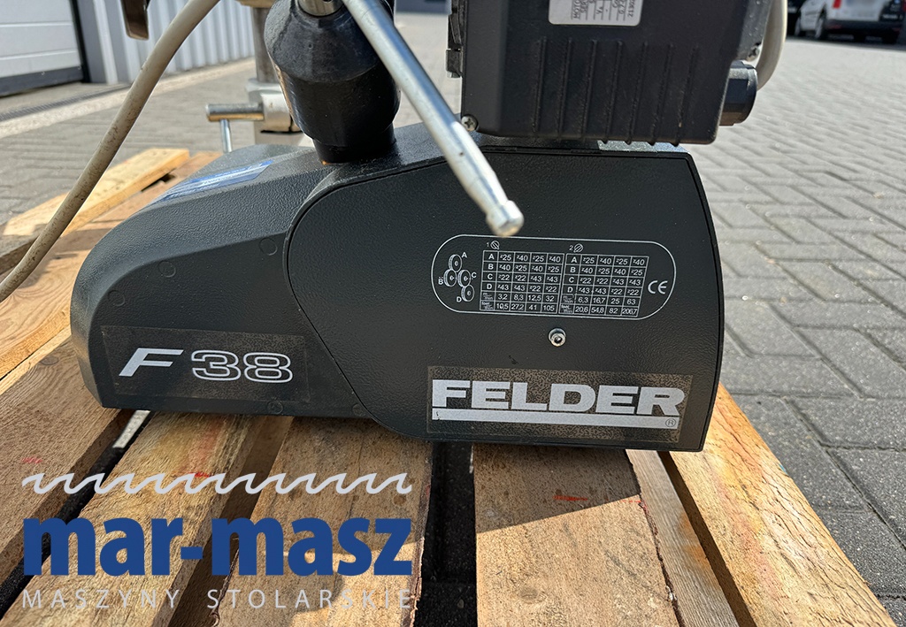 Posuw mechaniczny 3-rolkowy FELDER F38 - 6