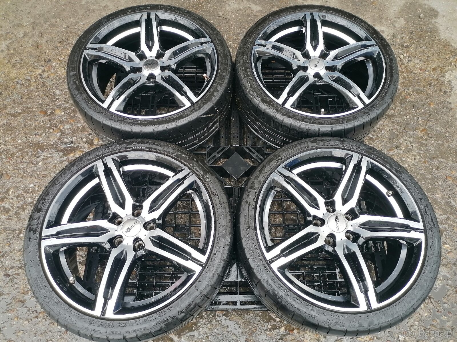 Felgi aluminiowe=5x112=BROCK=z oponami=245/35 (Z)R19 - 6