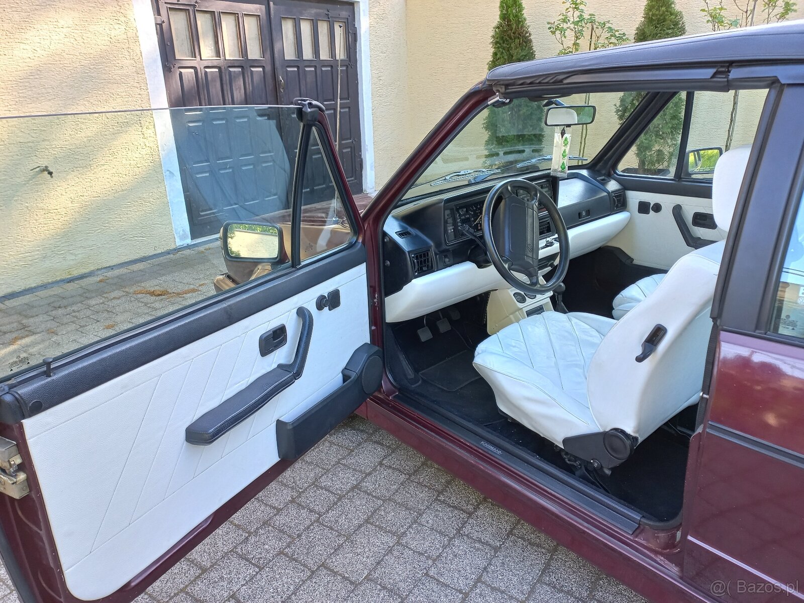 vw golf mk1 cabrio klima skóry kamann bez rdzy oryginał - 6