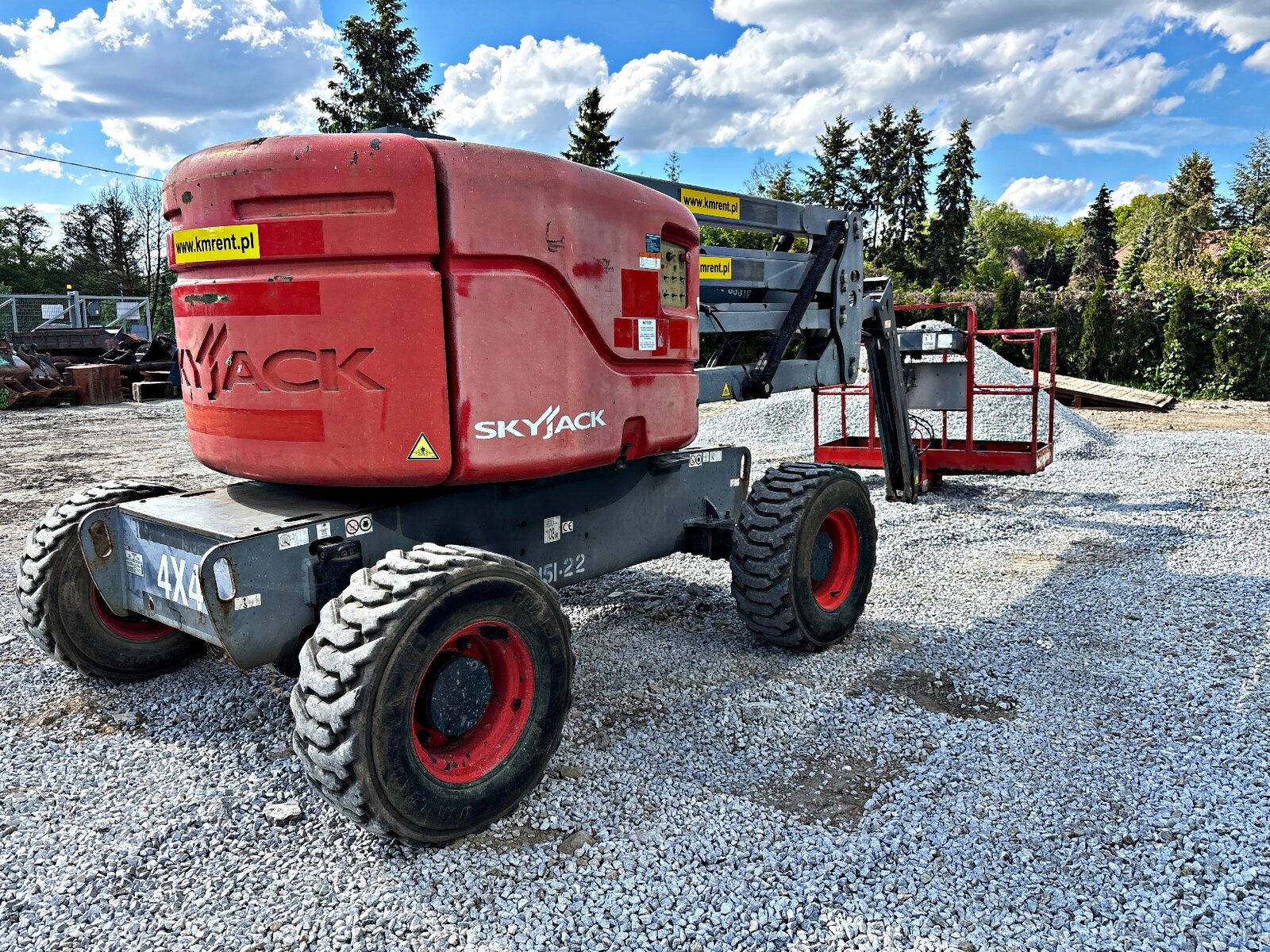 SKYJACK SJ 51 AJ PODNOŚNIK KOSZOWY 2014R - 6