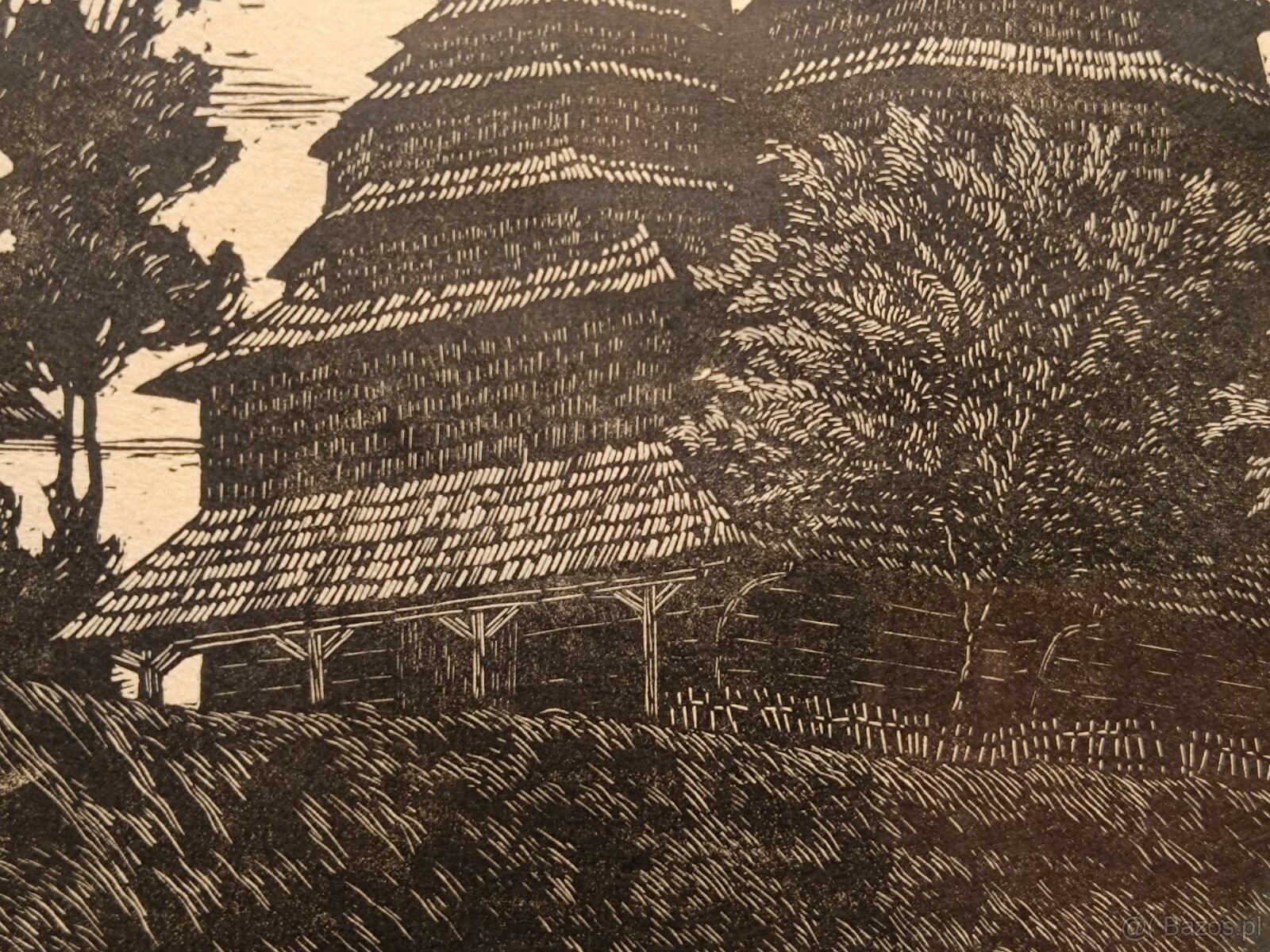 Obraz Josefa Řeřichy, Galicja 1932, 40x49 - 6