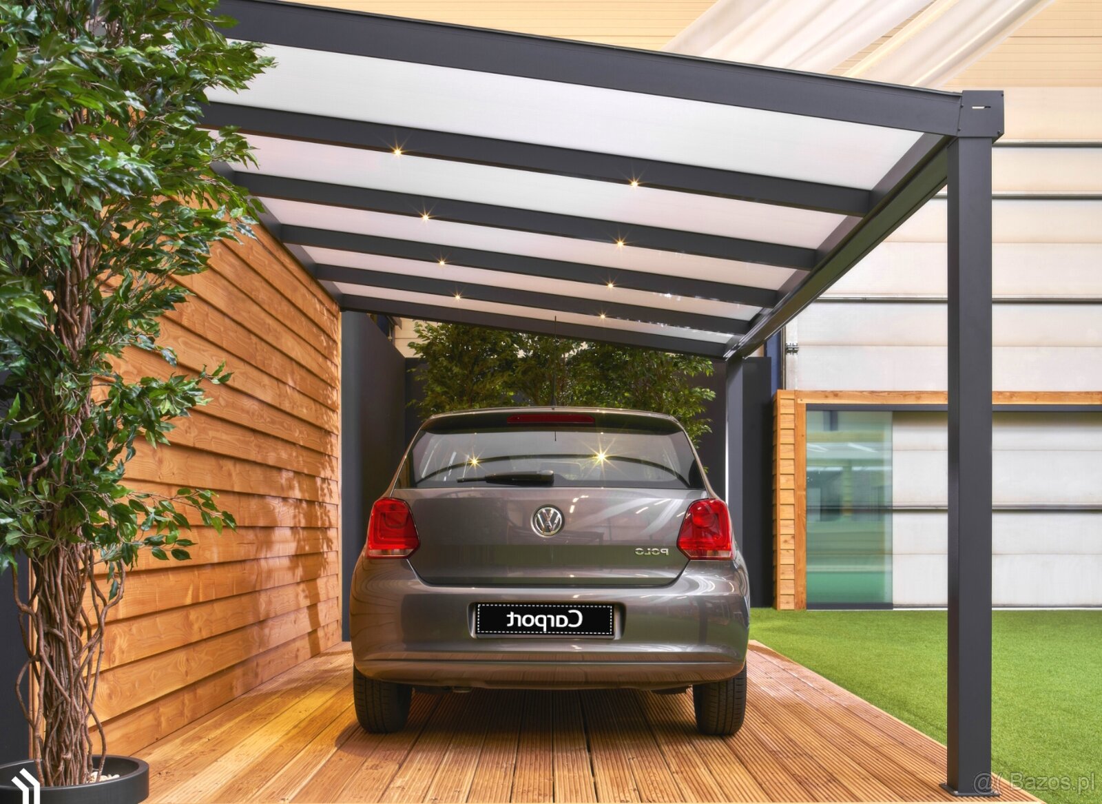 Wiata carport aluminiowe zadaszenie na samochód - 6