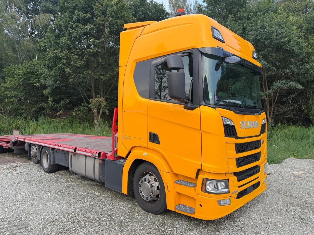 Samochód Ciężarowy Scania 500R + Przyczepa zagłębiana do tra - 6