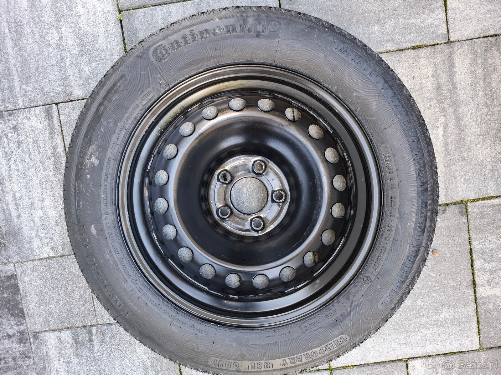 Mercedes - Koło Dojazdowe T125/90/R16 5x112 VW Audi Skoda Se - 6